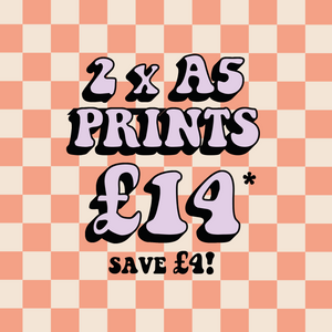 2 x A5 Prints Multibuy Mix & Match