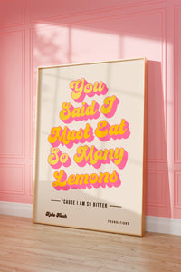 Kate Nash Foundations Inspired Music Print