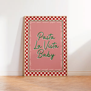 Pasta La Vista Baby Print