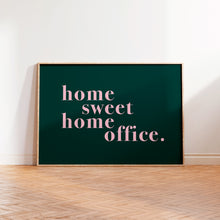 Load image into Gallery viewer, Home Sweet Home Office Colourful Print
