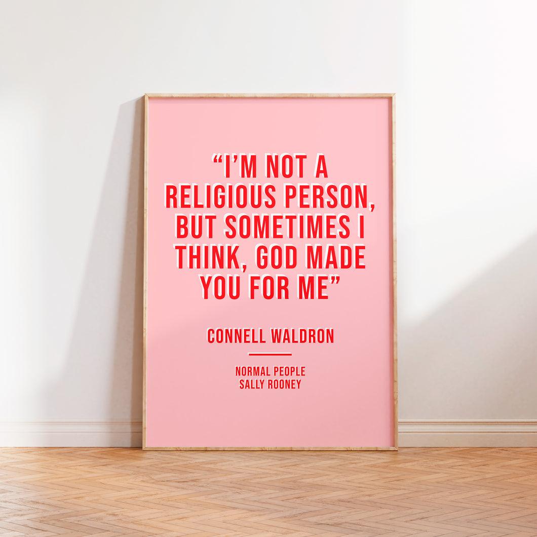 Normal People Inspired Quote Print