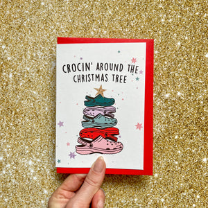 Crocin Around The Christmas Tree Card