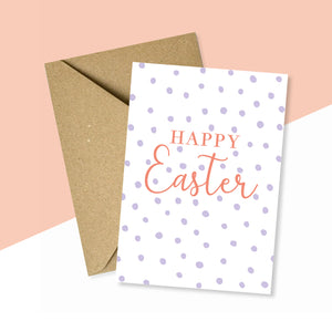 Polka Dot Easter Card