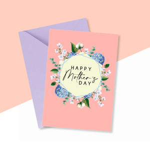 Mother's Day Floral Card