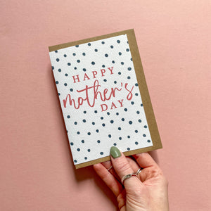 Happy Mother's Day Polka Dot Card