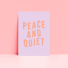 Load image into Gallery viewer, Peace and Quiet Wall Art Print
