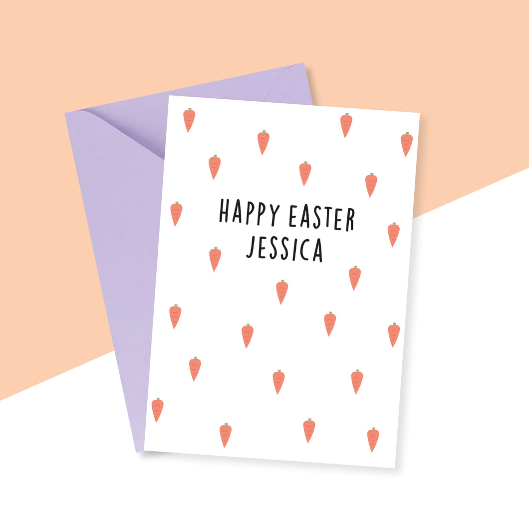 Personalised Easter Card