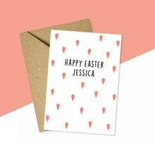 Load image into Gallery viewer, Personalised Easter Card
