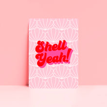 Load image into Gallery viewer, Shell Yeah! Typography Wall Art Print
